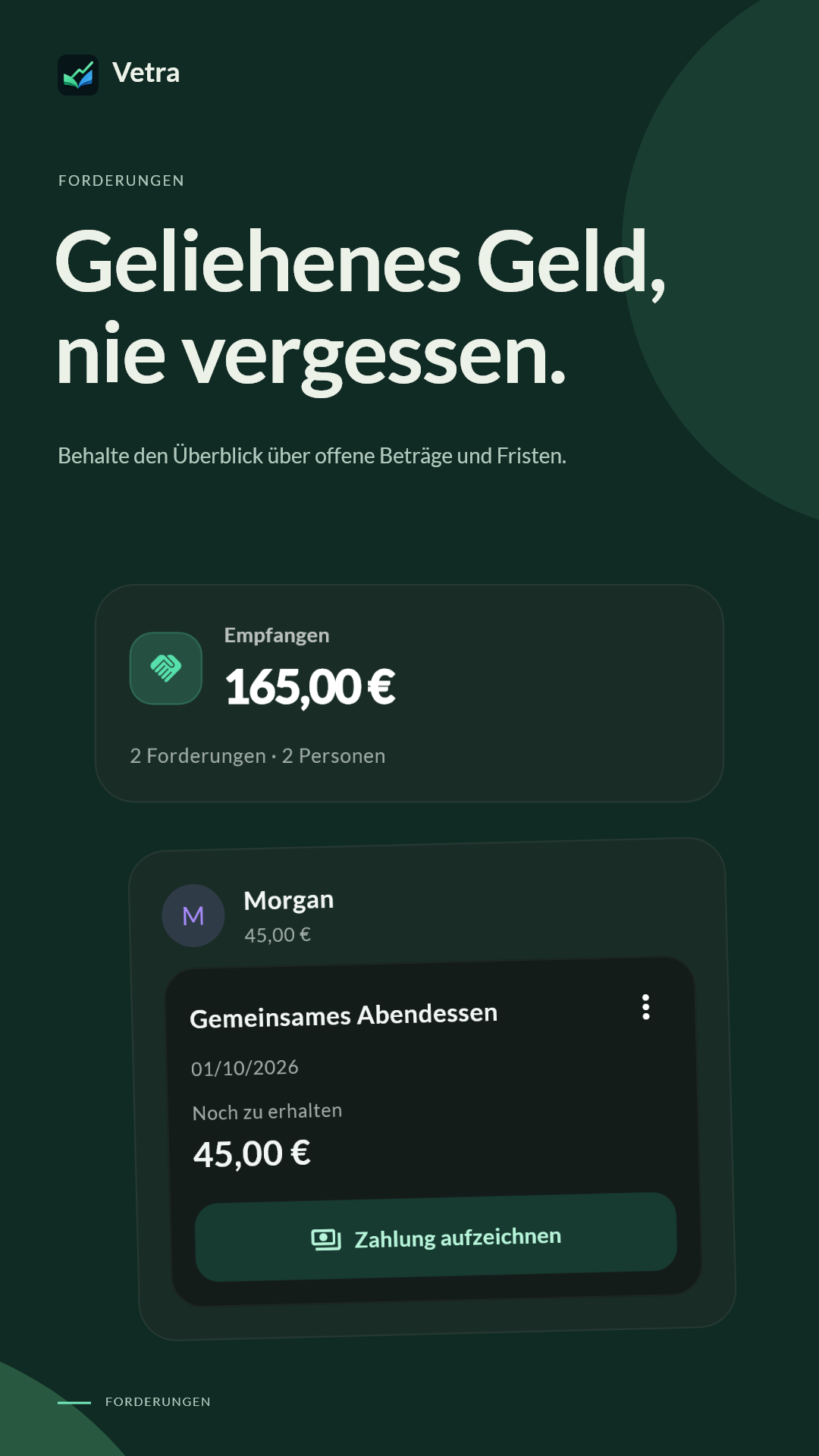 Nichts gerät in Vergessenheit