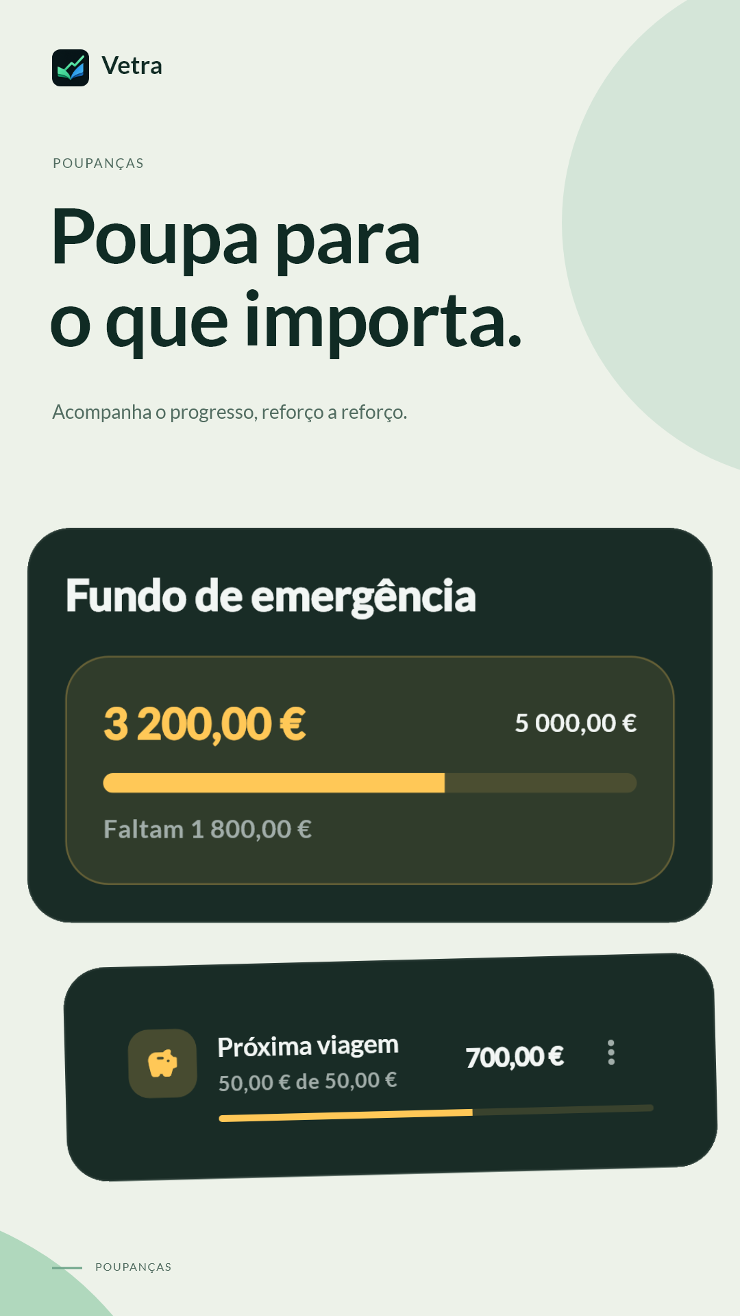 Um lugar para cada objetivo
